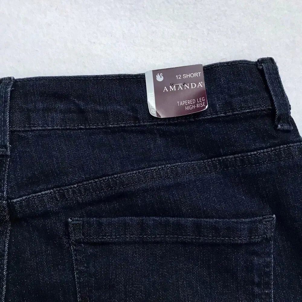Gloria Vanderbilt NWOT Amanda Dark Wash Jeans Women Various